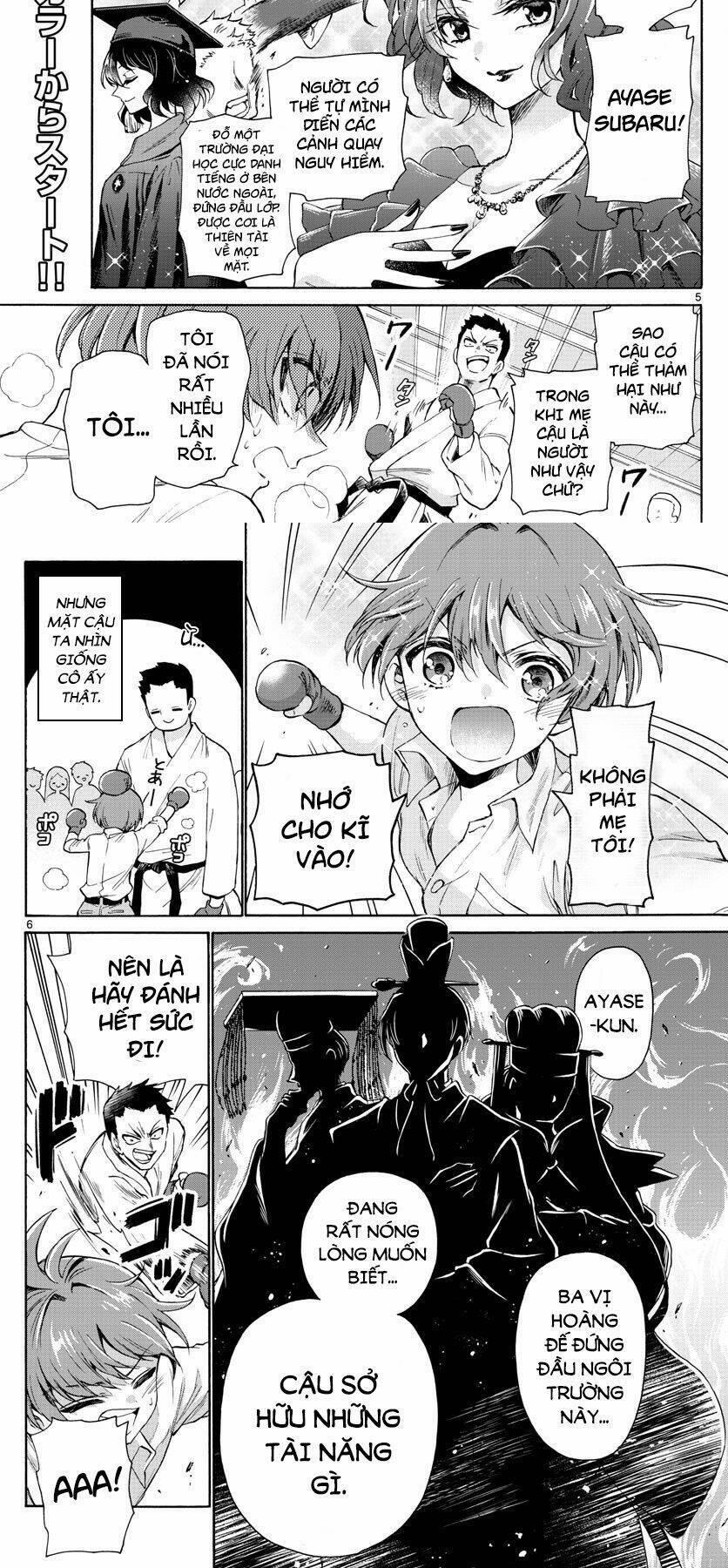 Ba Chị Em Nhà Mikadono Dễ Đối Phó Thật Đấy 1 trang 5