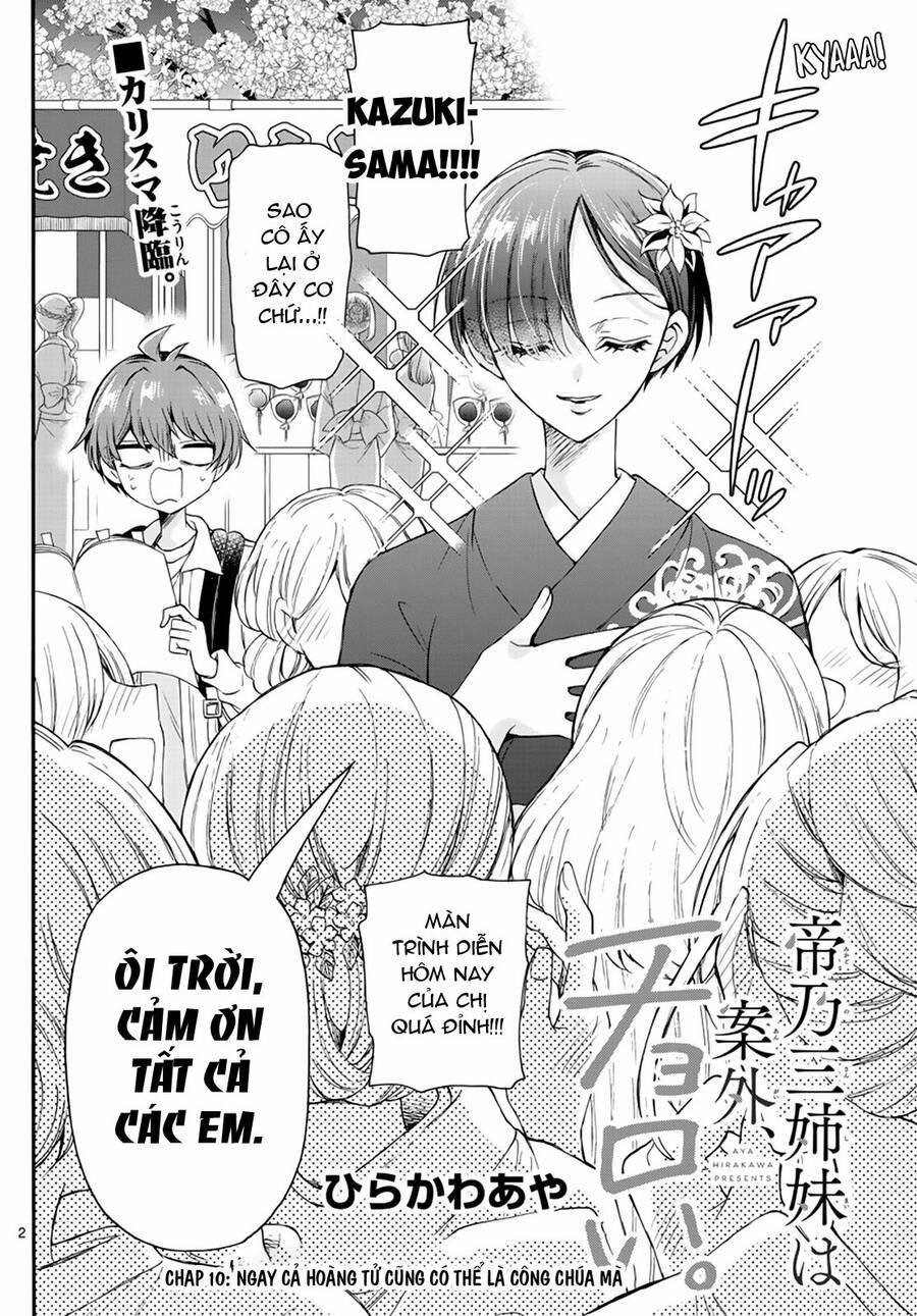 Ba Chị Em Nhà Mikadono Dễ Đối Phó Thật Đấy 10 trang 1