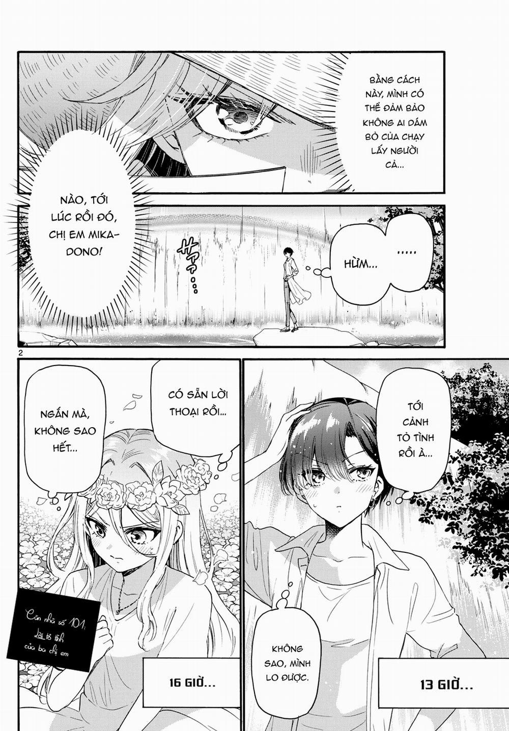 Ba Chị Em Nhà Mikadono Dễ Đối Phó Thật Đấy 101 trang 3