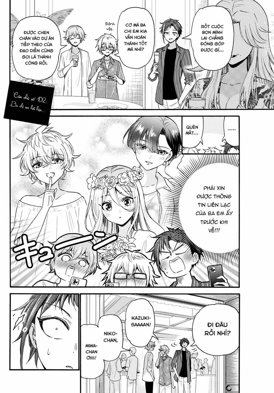 Ba Chị Em Nhà Mikadono Dễ Đối Phó Thật Đấy 102 trang 3