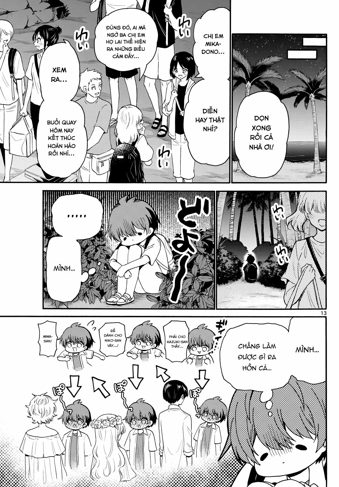 Ba Chị Em Nhà Mikadono Dễ Đối Phó Thật Đấy 104 trang 12