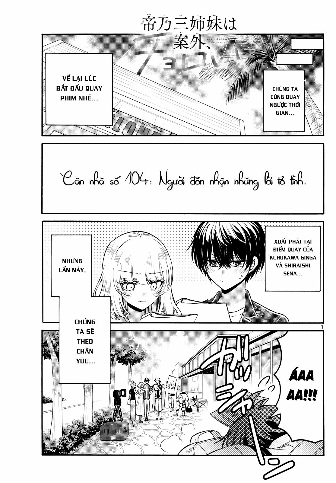 Ba Chị Em Nhà Mikadono Dễ Đối Phó Thật Đấy 104 trang 2