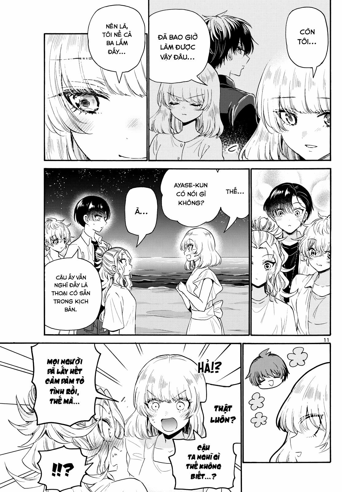 Ba Chị Em Nhà Mikadono Dễ Đối Phó Thật Đấy 105 trang 12