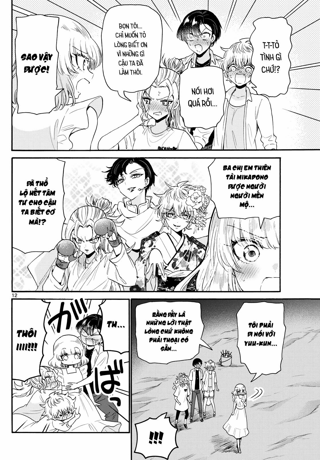 Ba Chị Em Nhà Mikadono Dễ Đối Phó Thật Đấy 105 trang 13