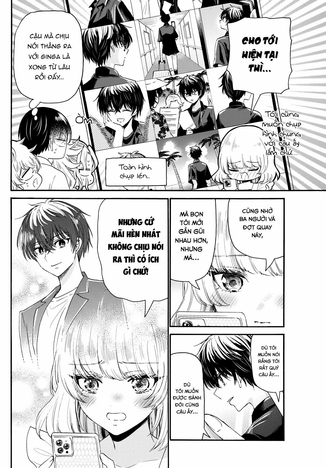 Ba Chị Em Nhà Mikadono Dễ Đối Phó Thật Đấy 105 trang 15