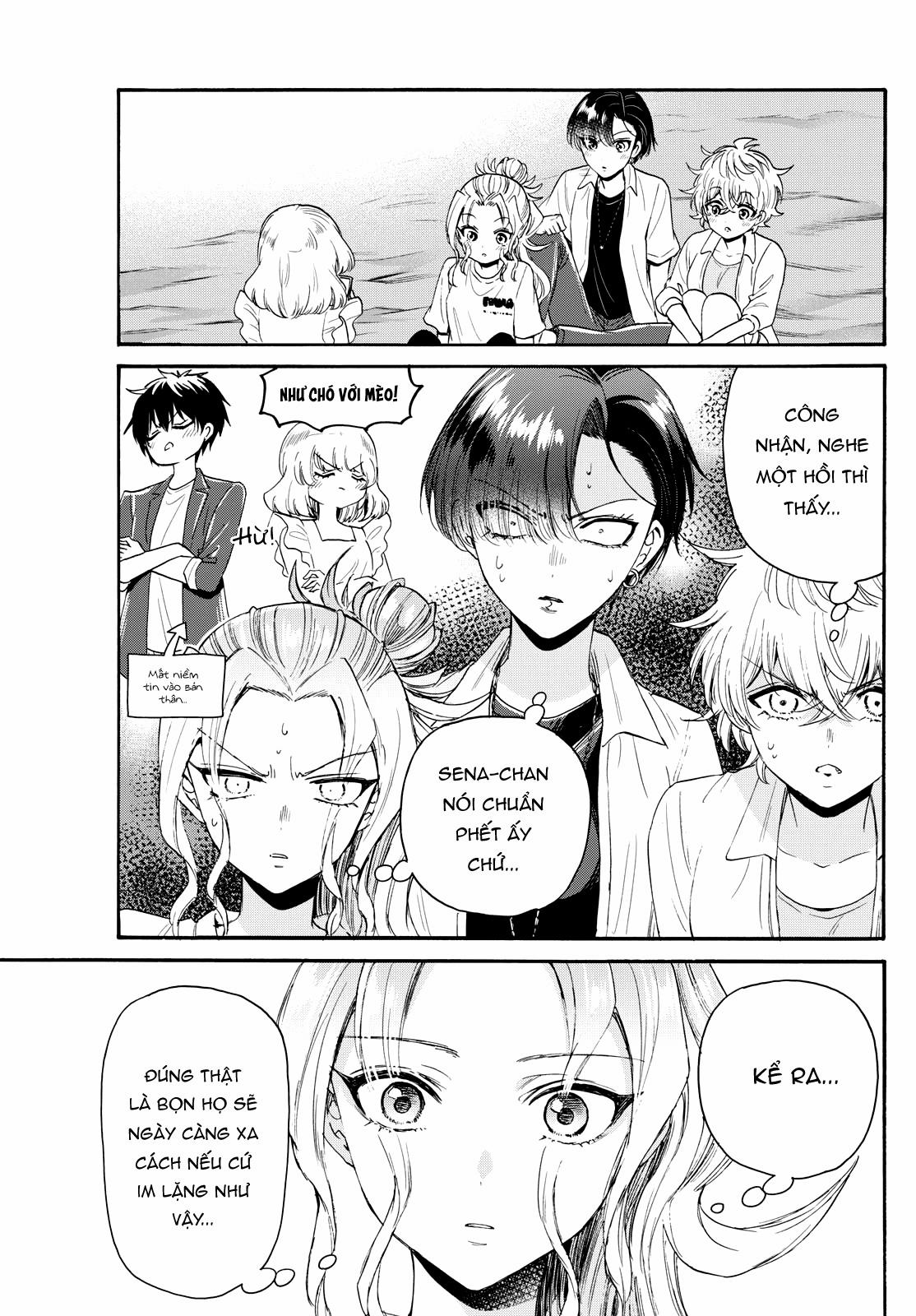 Ba Chị Em Nhà Mikadono Dễ Đối Phó Thật Đấy 105 trang 16