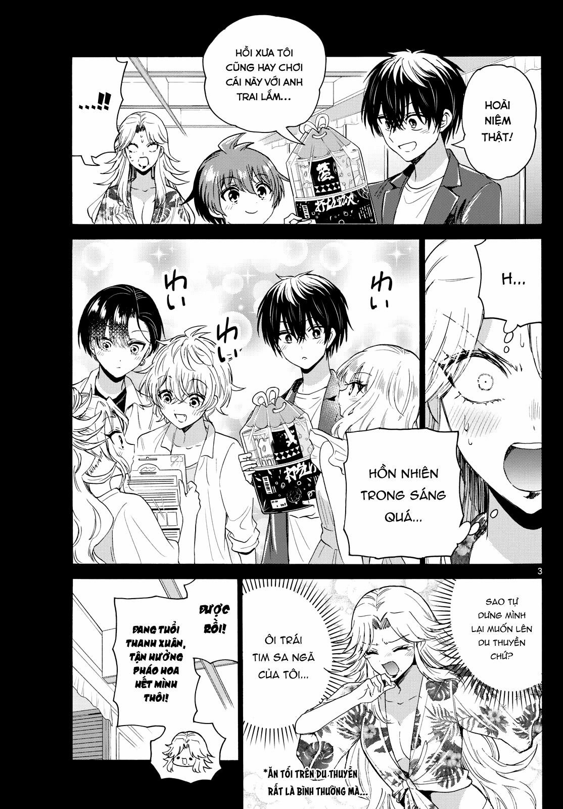 Ba Chị Em Nhà Mikadono Dễ Đối Phó Thật Đấy 105 trang 4