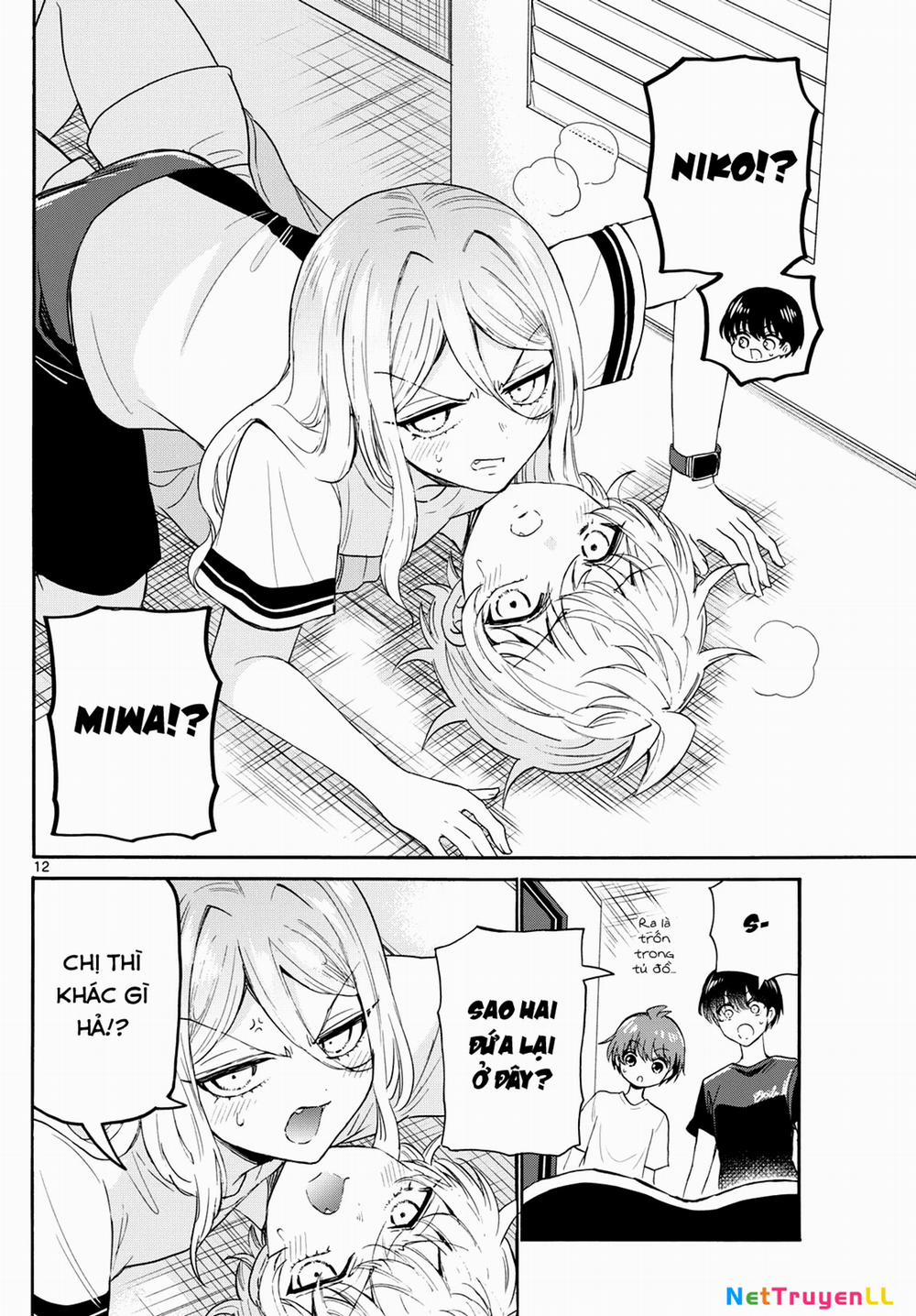 Ba Chị Em Nhà Mikadono Dễ Đối Phó Thật Đấy 107 trang 13