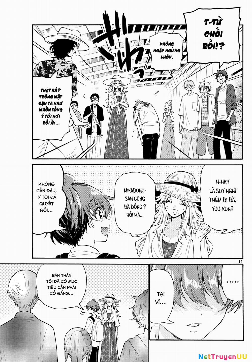 Ba Chị Em Nhà Mikadono Dễ Đối Phó Thật Đấy 108 trang 12