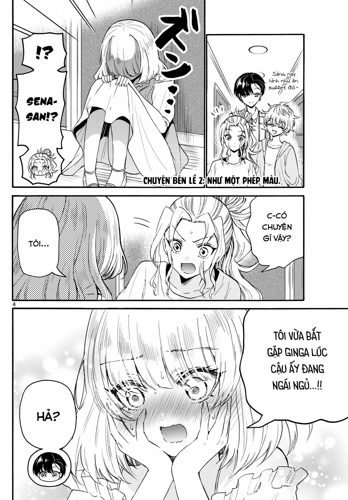 Ba Chị Em Nhà Mikadono Dễ Đối Phó Thật Đấy 109 trang 5