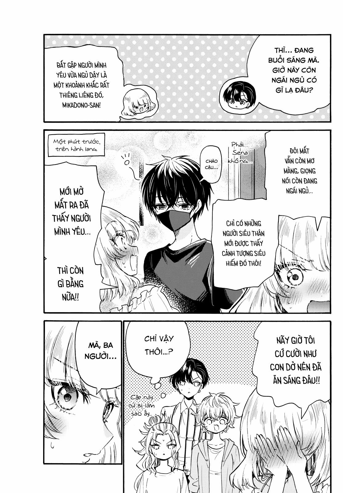 Ba Chị Em Nhà Mikadono Dễ Đối Phó Thật Đấy 109 trang 6