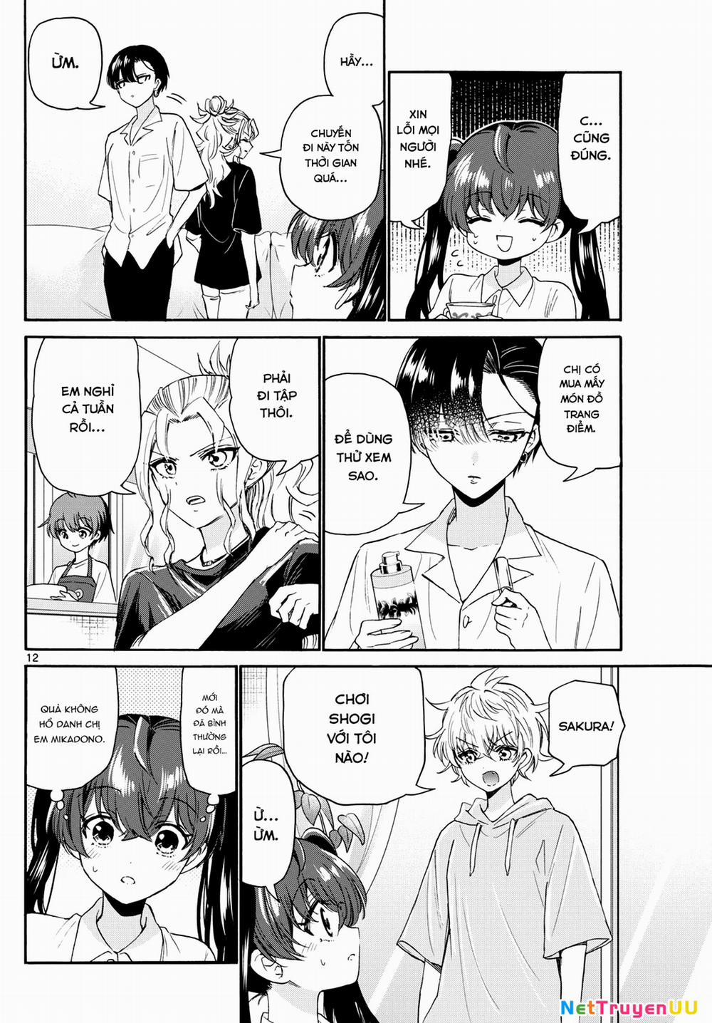 Ba Chị Em Nhà Mikadono Dễ Đối Phó Thật Đấy 110 trang 13