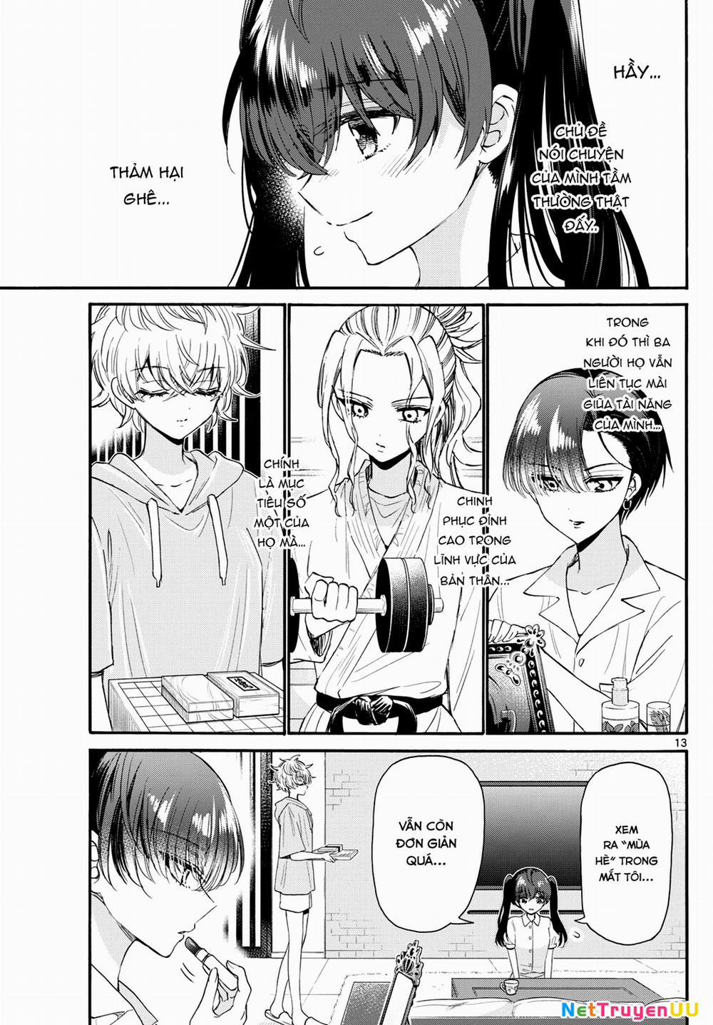 Ba Chị Em Nhà Mikadono Dễ Đối Phó Thật Đấy 110 trang 14