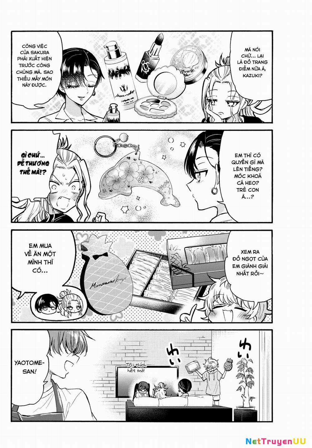 Ba Chị Em Nhà Mikadono Dễ Đối Phó Thật Đấy 110 trang 3