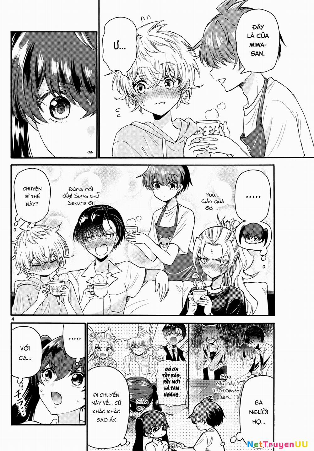 Ba Chị Em Nhà Mikadono Dễ Đối Phó Thật Đấy 110 trang 5