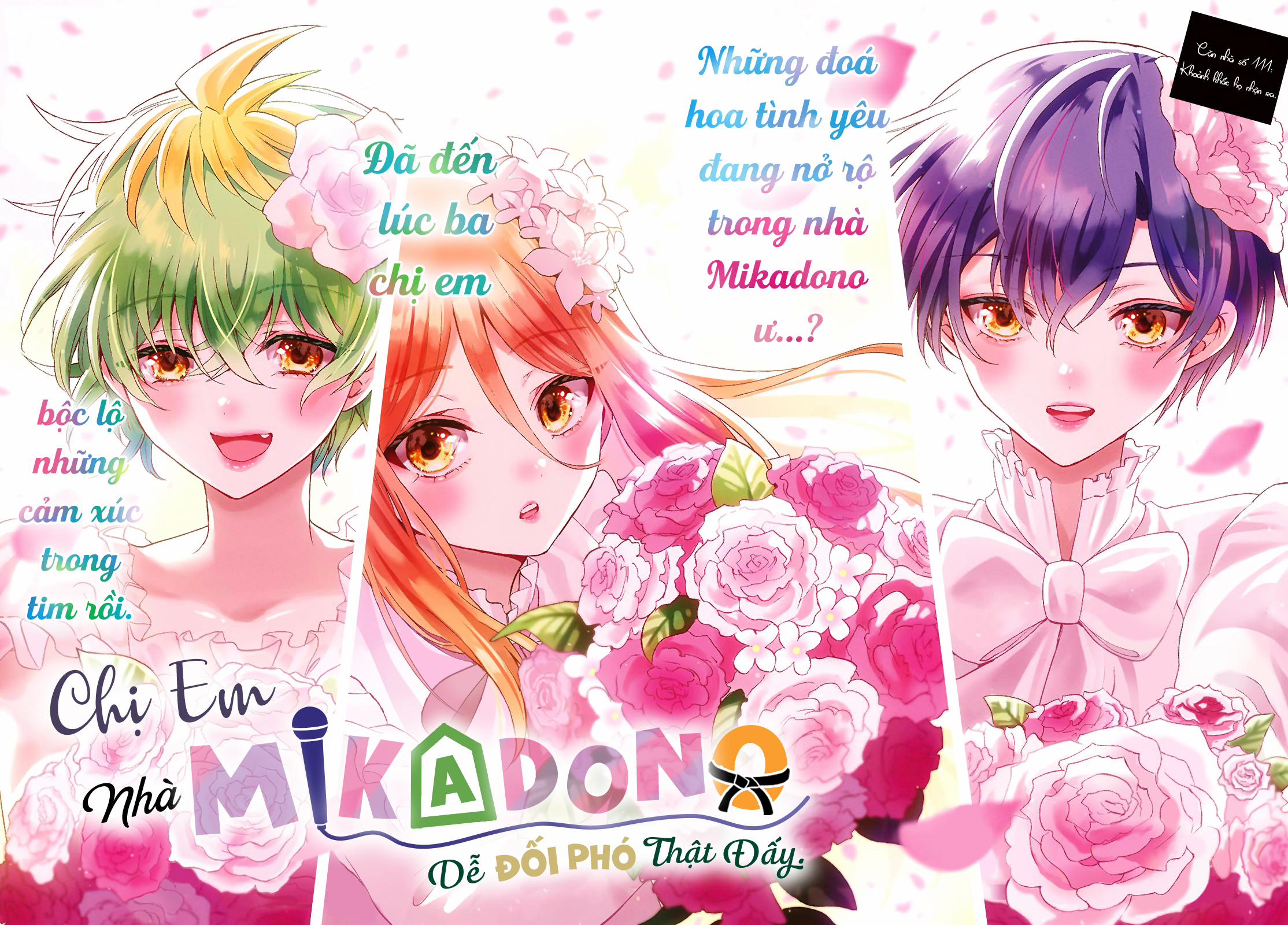 Ba Chị Em Nhà Mikadono Dễ Đối Phó Thật Đấy 111 trang 2