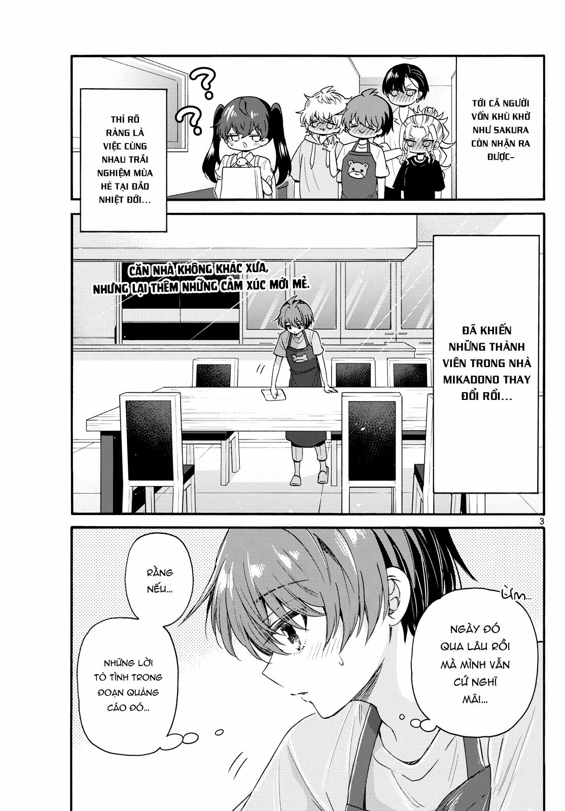 Ba Chị Em Nhà Mikadono Dễ Đối Phó Thật Đấy 111 trang 3