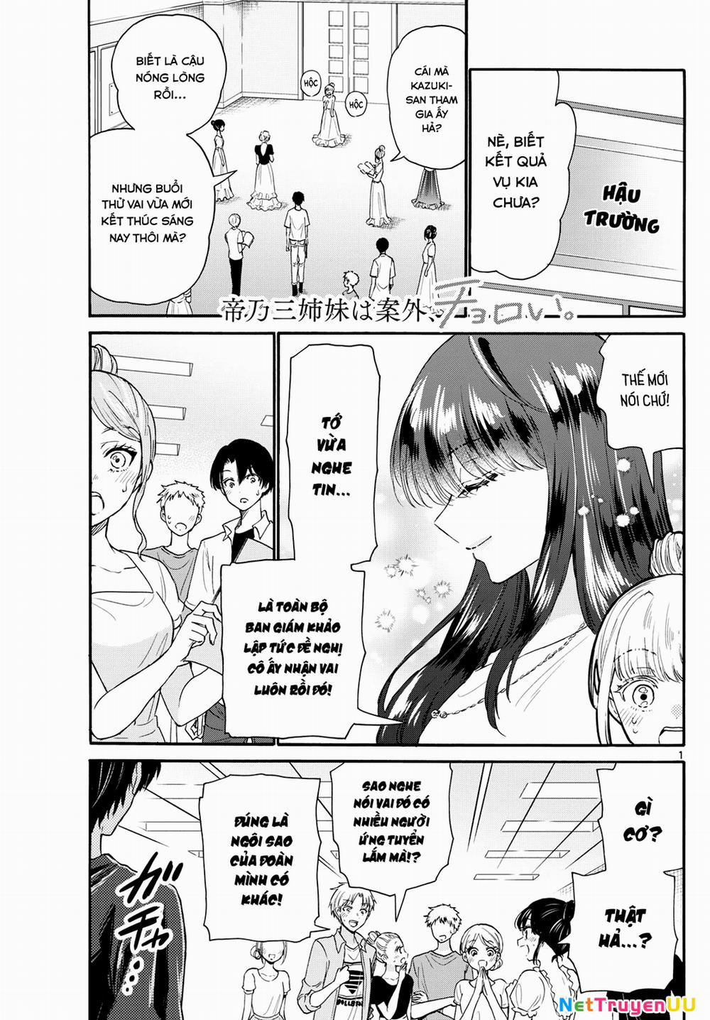 Ba Chị Em Nhà Mikadono Dễ Đối Phó Thật Đấy 112 trang 2