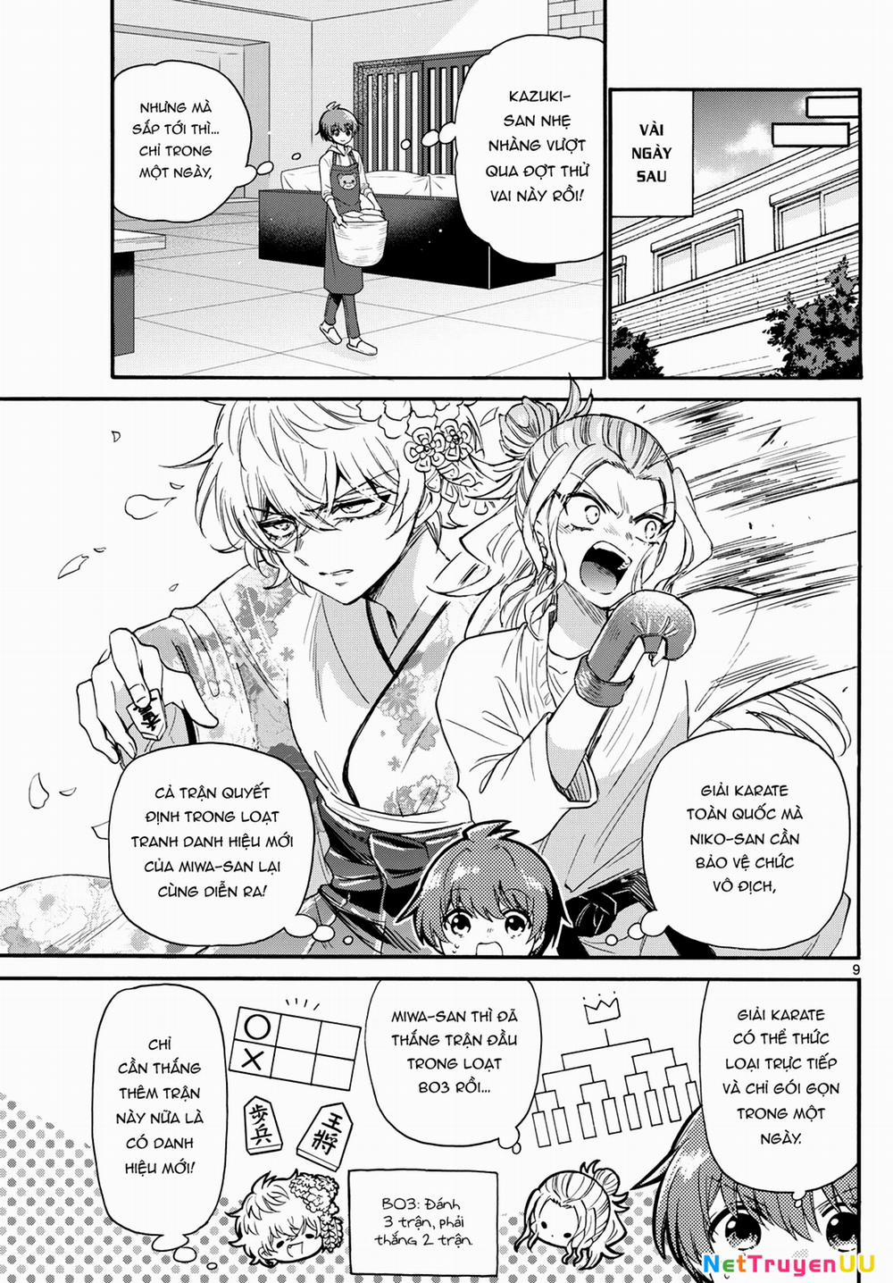 Ba Chị Em Nhà Mikadono Dễ Đối Phó Thật Đấy 113 trang 10