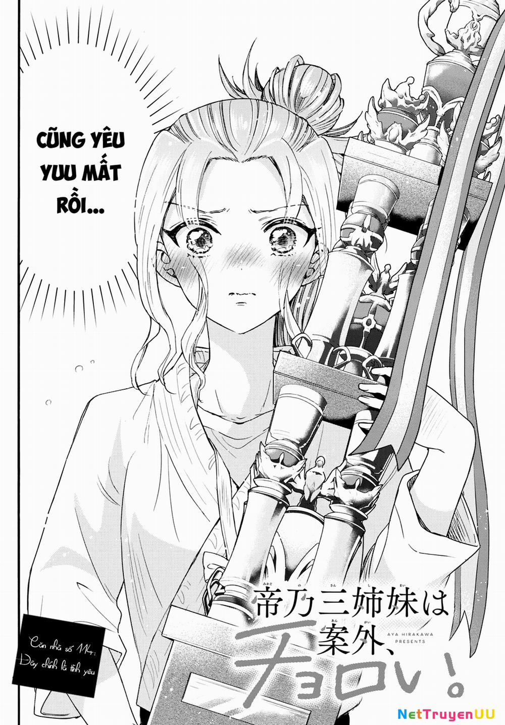 Ba Chị Em Nhà Mikadono Dễ Đối Phó Thật Đấy 114 trang 3