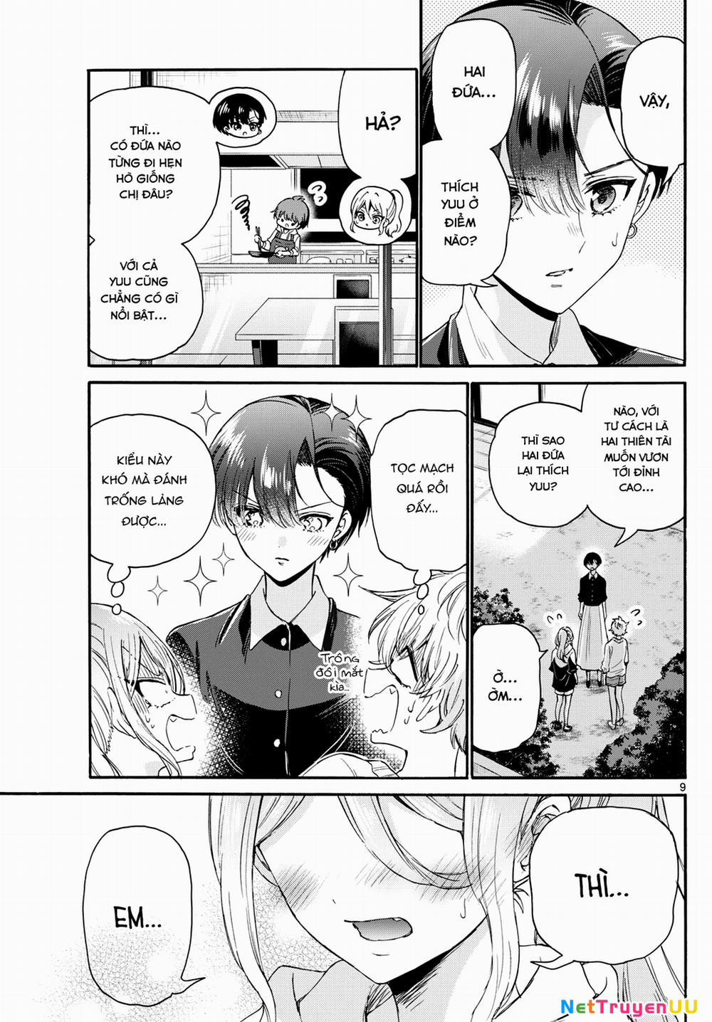 Ba Chị Em Nhà Mikadono Dễ Đối Phó Thật Đấy 115 trang 10