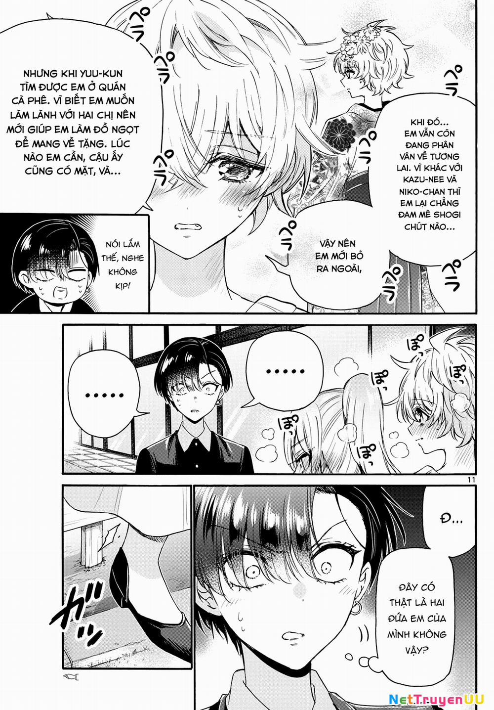 Ba Chị Em Nhà Mikadono Dễ Đối Phó Thật Đấy 115 trang 12