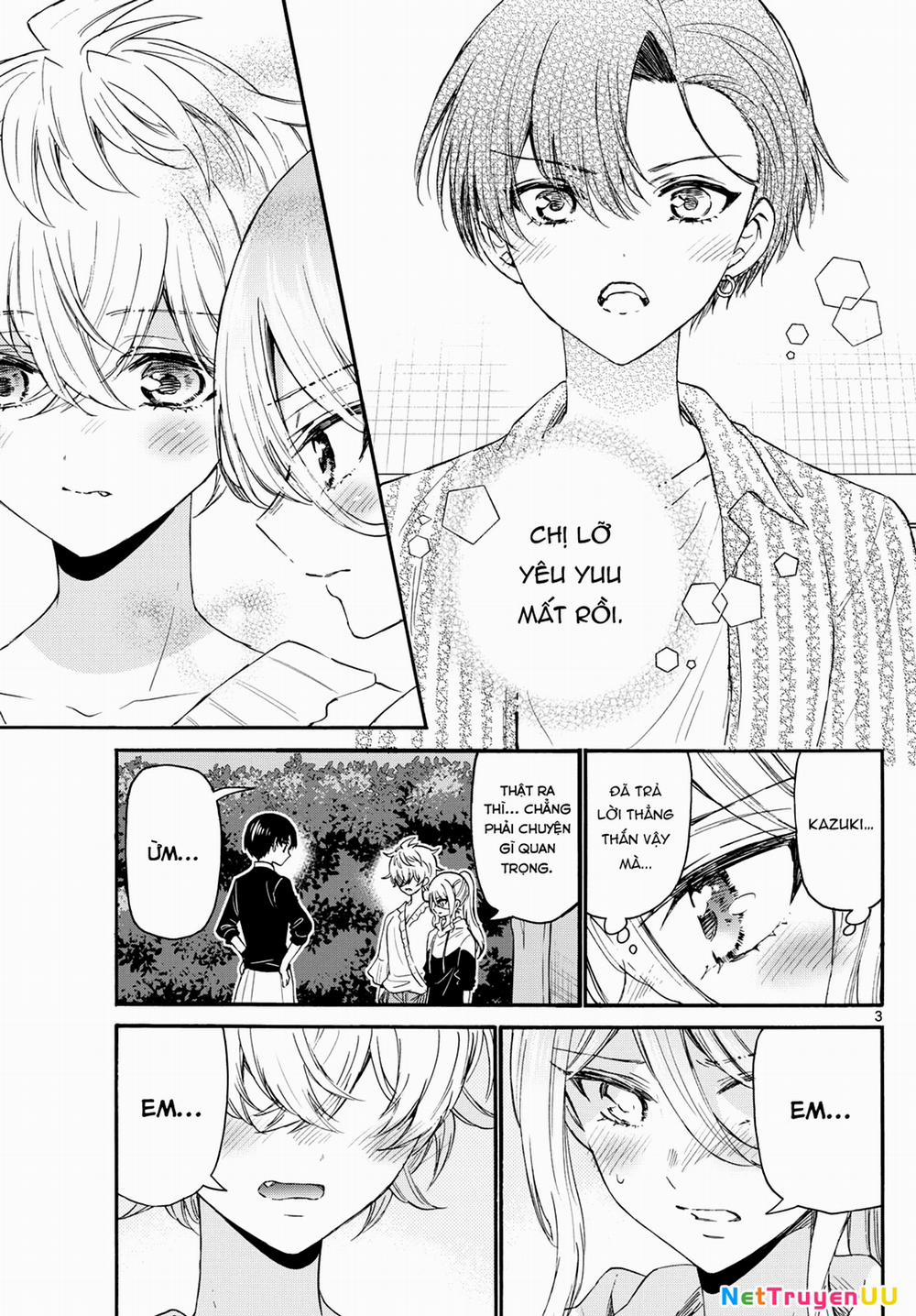 Ba Chị Em Nhà Mikadono Dễ Đối Phó Thật Đấy 115 trang 4