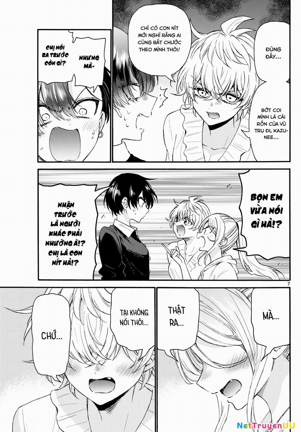 Ba Chị Em Nhà Mikadono Dễ Đối Phó Thật Đấy 115 trang 8