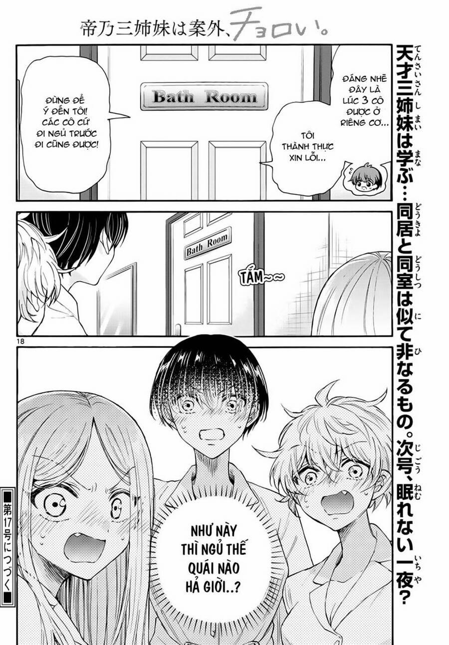 Ba Chị Em Nhà Mikadono Dễ Đối Phó Thật Đấy 12 trang 18