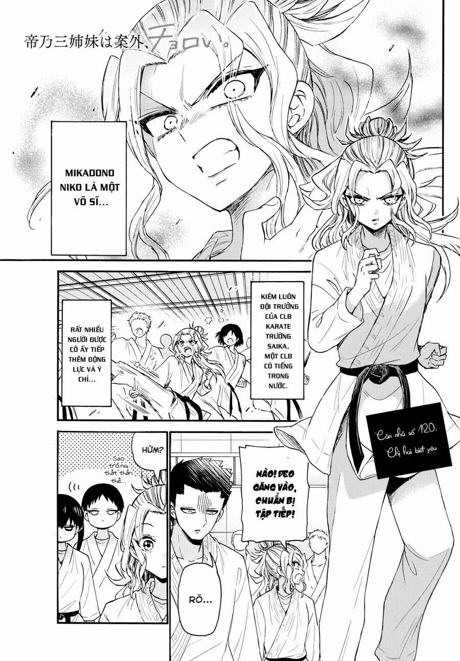 Ba Chị Em Nhà Mikadono Dễ Đối Phó Thật Đấy 120 trang 2