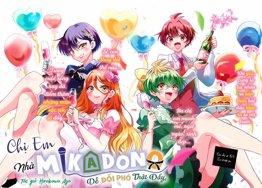 Ba Chị Em Nhà Mikadono Dễ Đối Phó Thật Đấy 121 trang 2