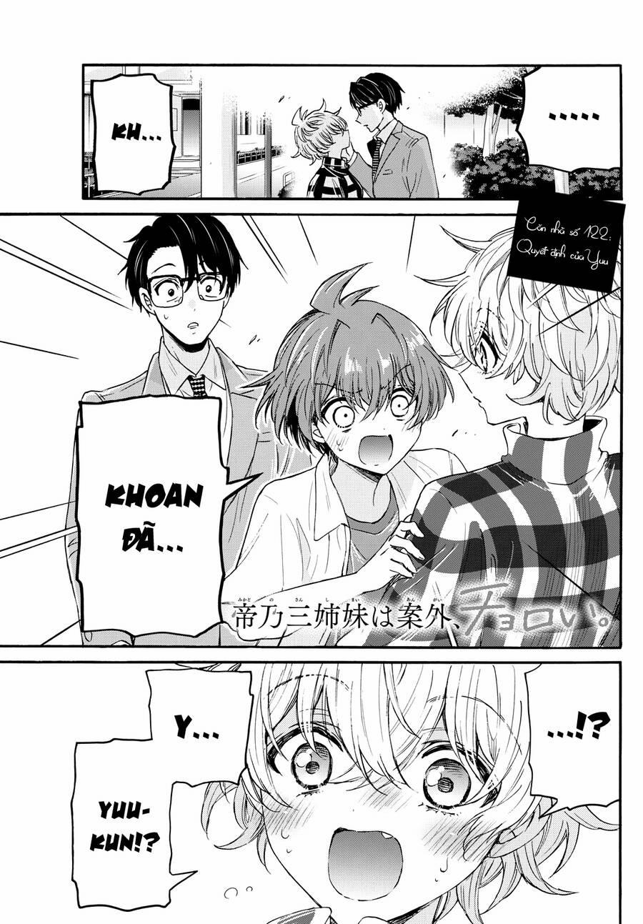 Ba Chị Em Nhà Mikadono Dễ Đối Phó Thật Đấy 122 trang 2