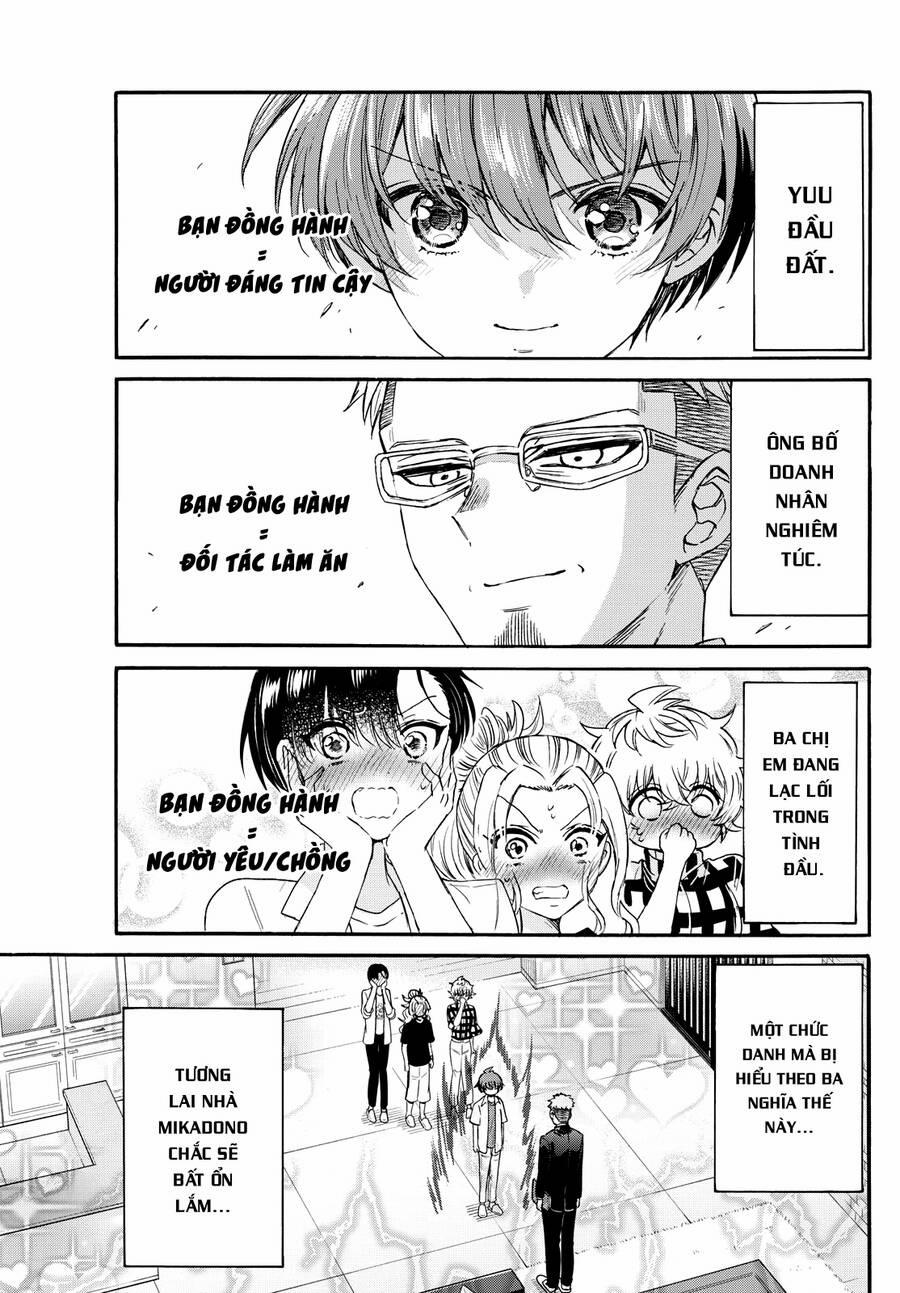 Ba Chị Em Nhà Mikadono Dễ Đối Phó Thật Đấy 123 trang 12