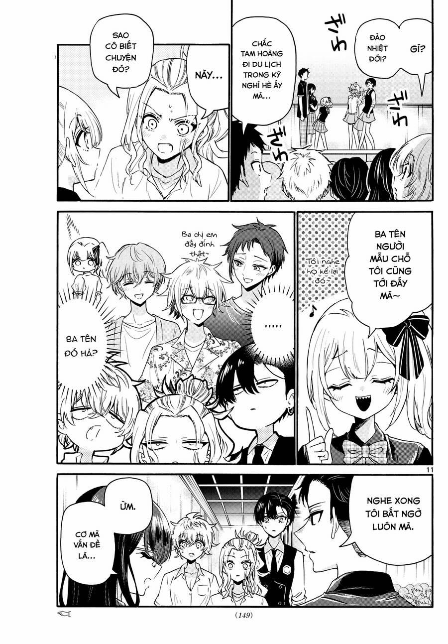 Ba Chị Em Nhà Mikadono Dễ Đối Phó Thật Đấy 124 trang 12