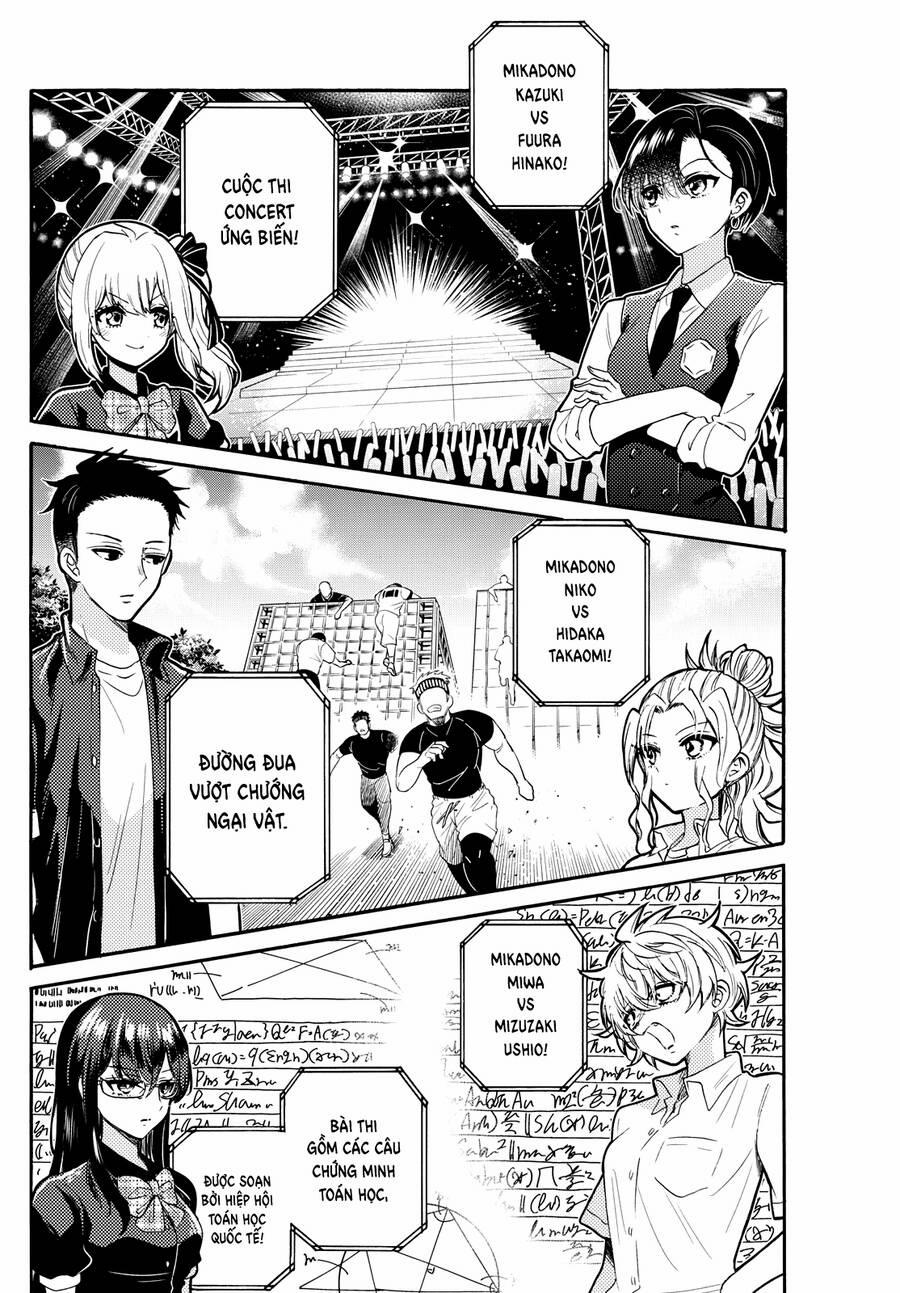 Ba Chị Em Nhà Mikadono Dễ Đối Phó Thật Đấy 124 trang 17