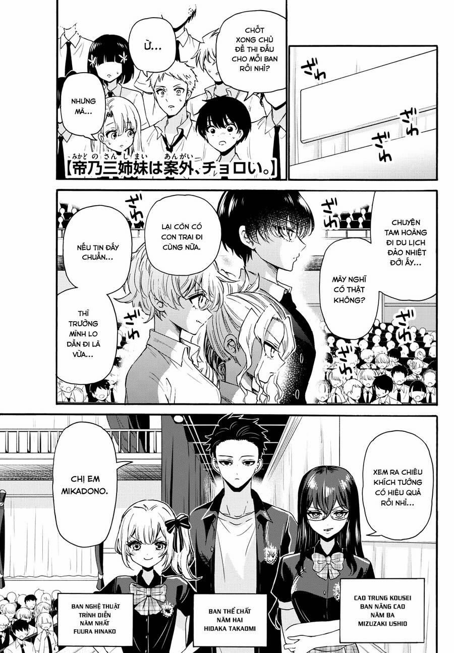 Ba Chị Em Nhà Mikadono Dễ Đối Phó Thật Đấy 125 trang 2