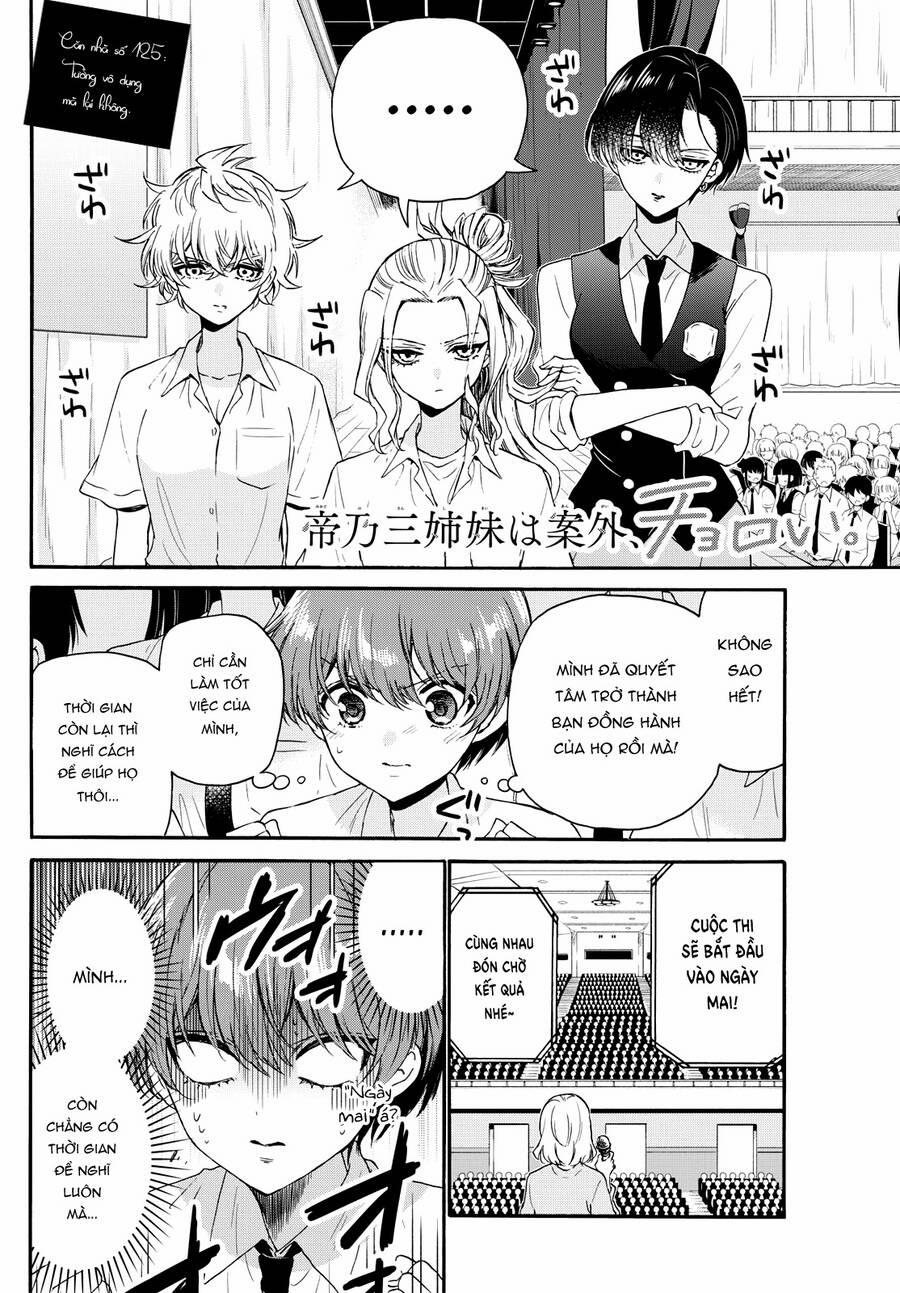 Ba Chị Em Nhà Mikadono Dễ Đối Phó Thật Đấy 125 trang 3