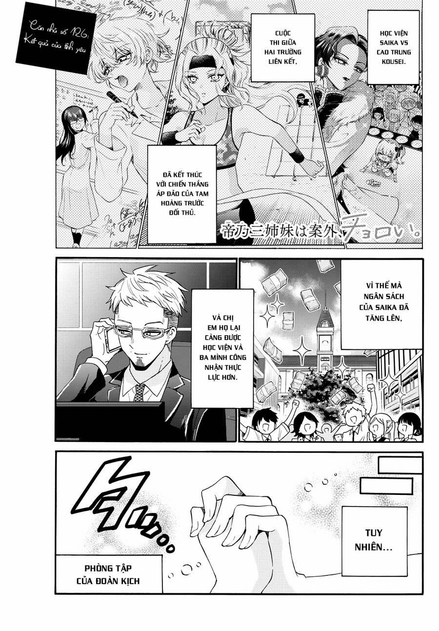 Ba Chị Em Nhà Mikadono Dễ Đối Phó Thật Đấy 126 trang 2