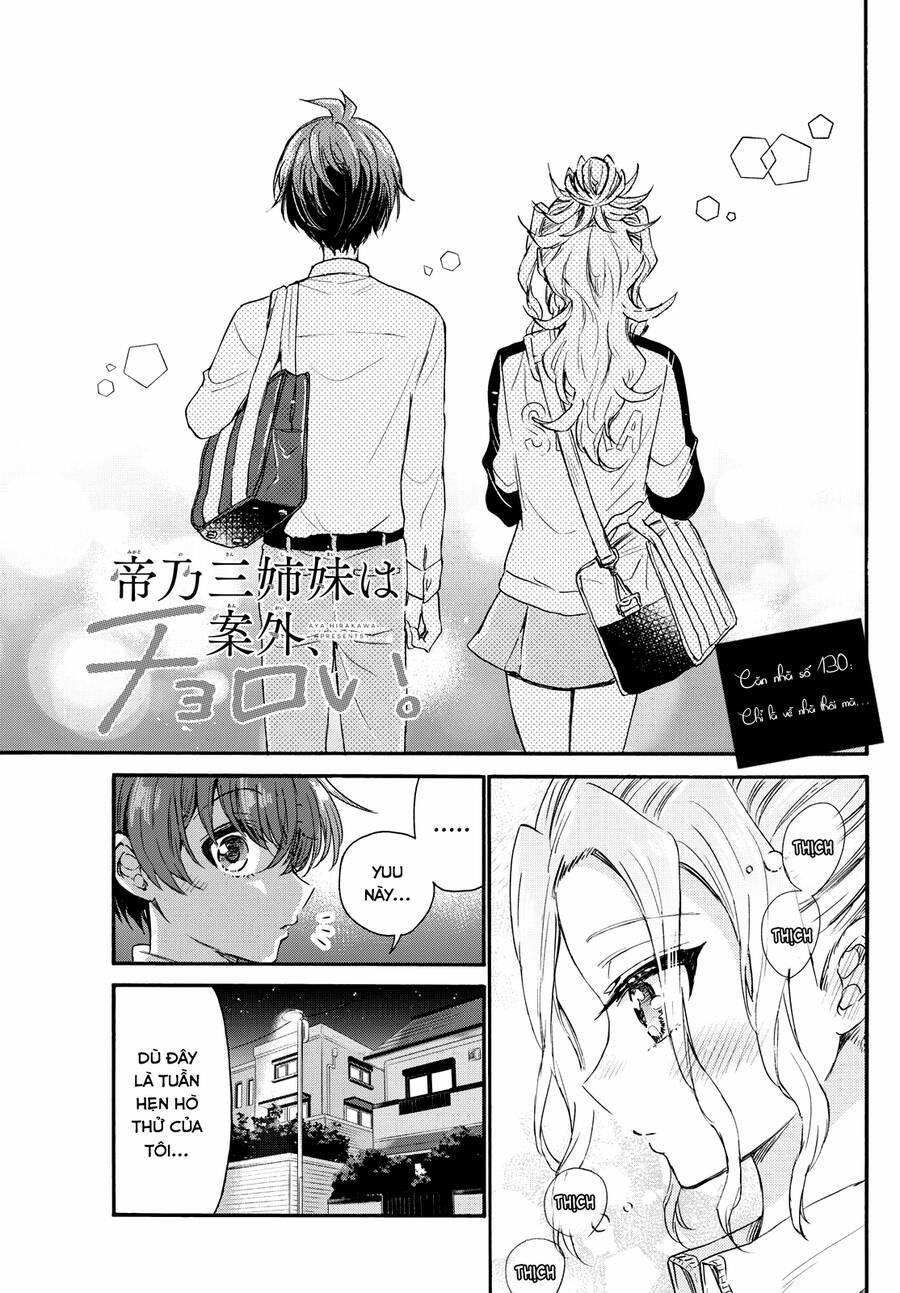 Ba Chị Em Nhà Mikadono Dễ Đối Phó Thật Đấy 130 trang 2