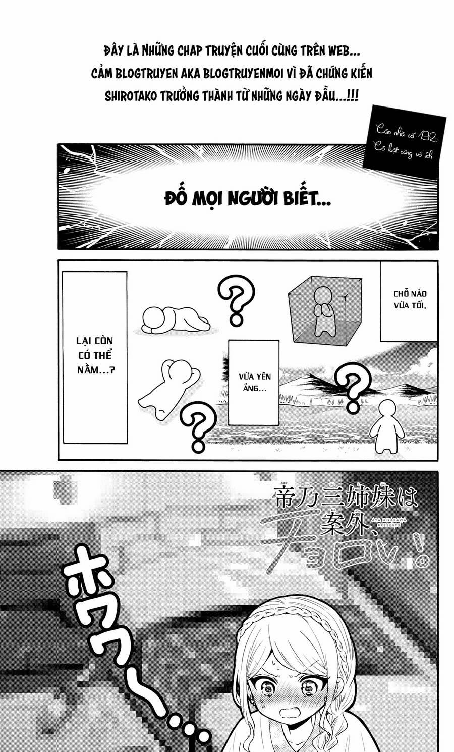 Ba Chị Em Nhà Mikadono Dễ Đối Phó Thật Đấy 132 trang 2