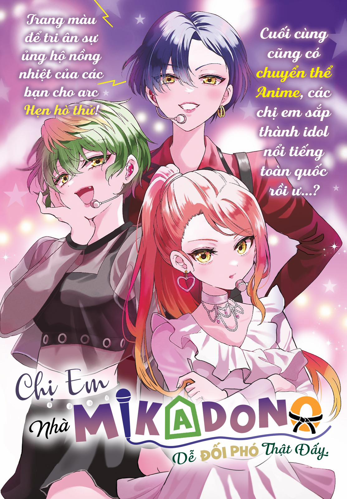 Ba Chị Em Nhà Mikadono Dễ Đối Phó Thật Đấy 133 trang 1