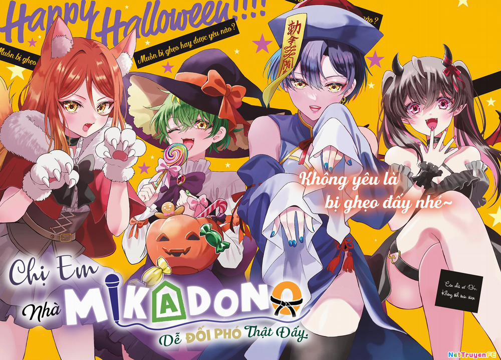 Ba Chị Em Nhà Mikadono Dễ Đối Phó Thật Đấy 134 trang 1