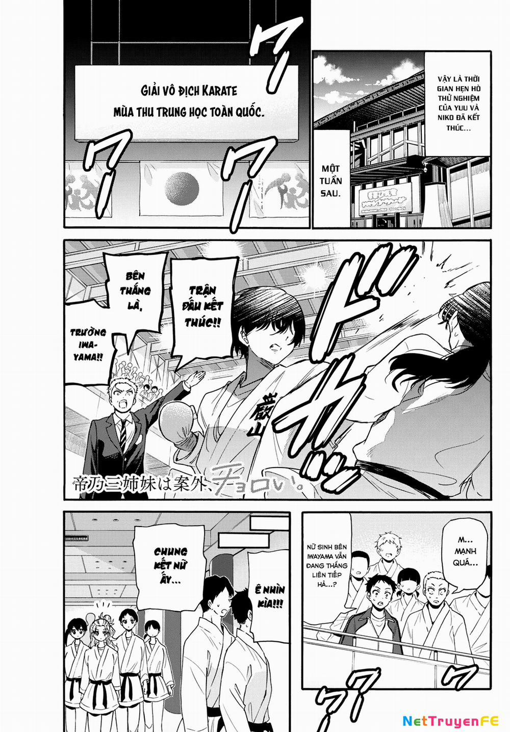 Ba Chị Em Nhà Mikadono Dễ Đối Phó Thật Đấy 134 trang 2