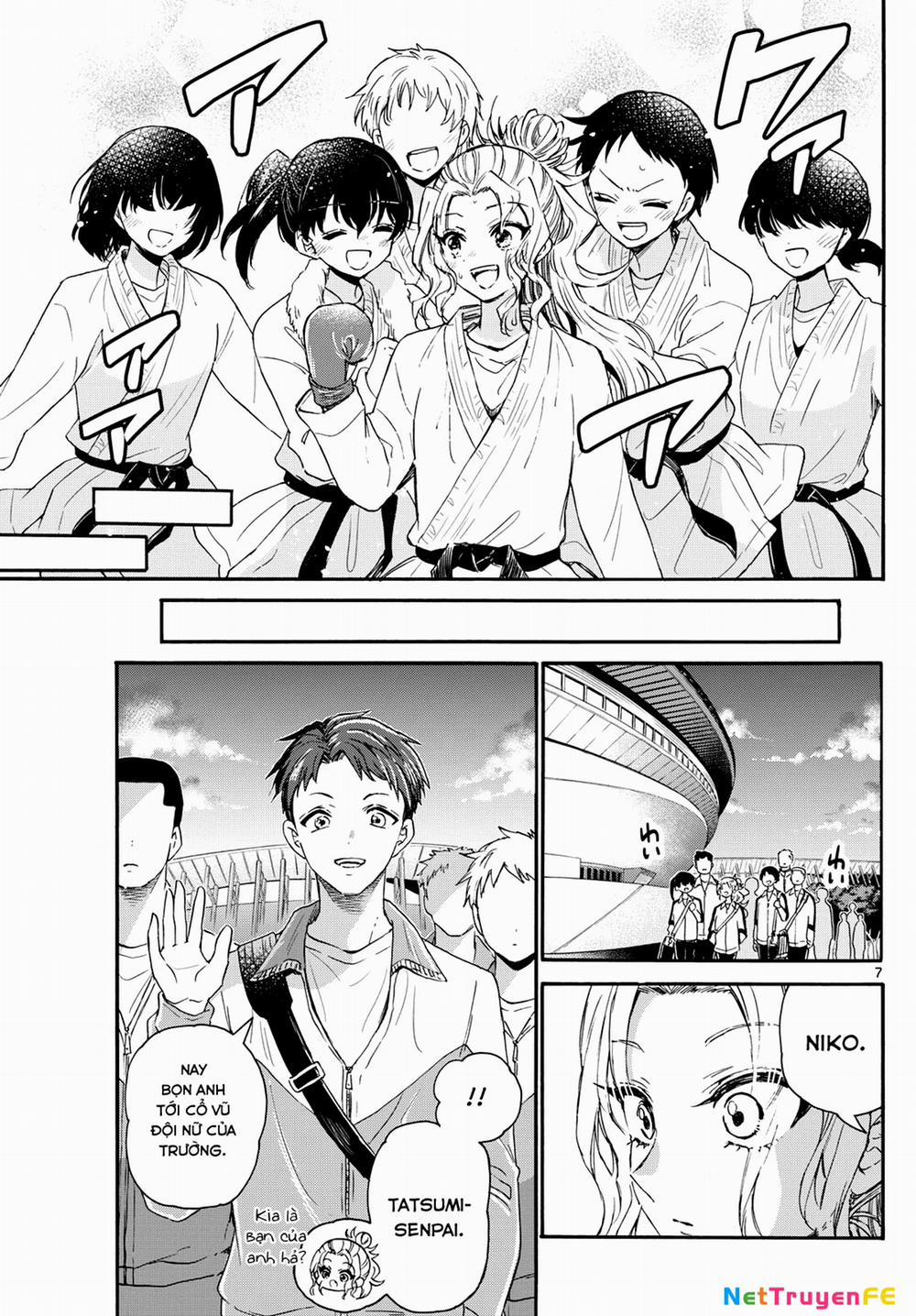 Ba Chị Em Nhà Mikadono Dễ Đối Phó Thật Đấy 134 trang 6