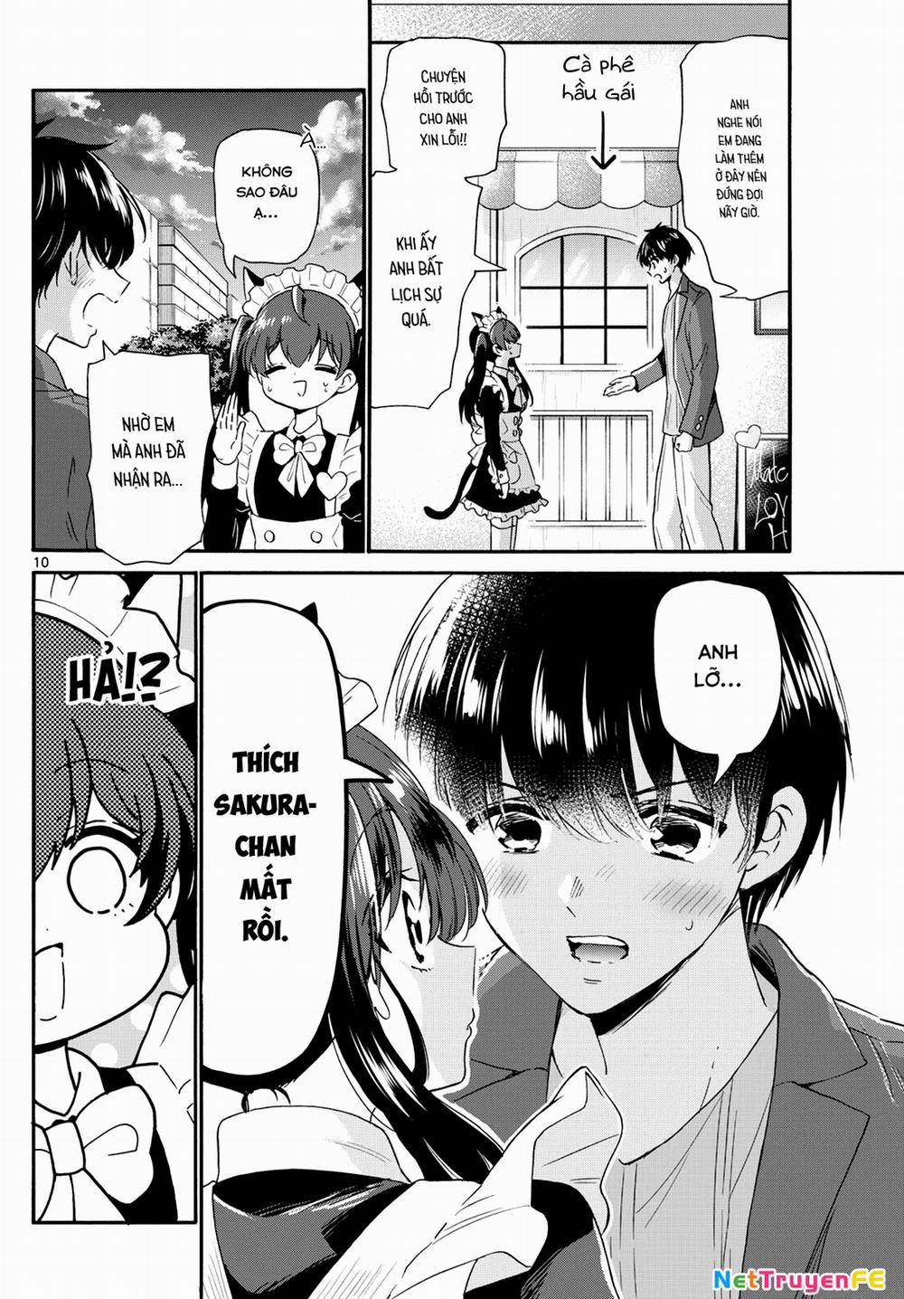 Ba Chị Em Nhà Mikadono Dễ Đối Phó Thật Đấy 135 trang 10