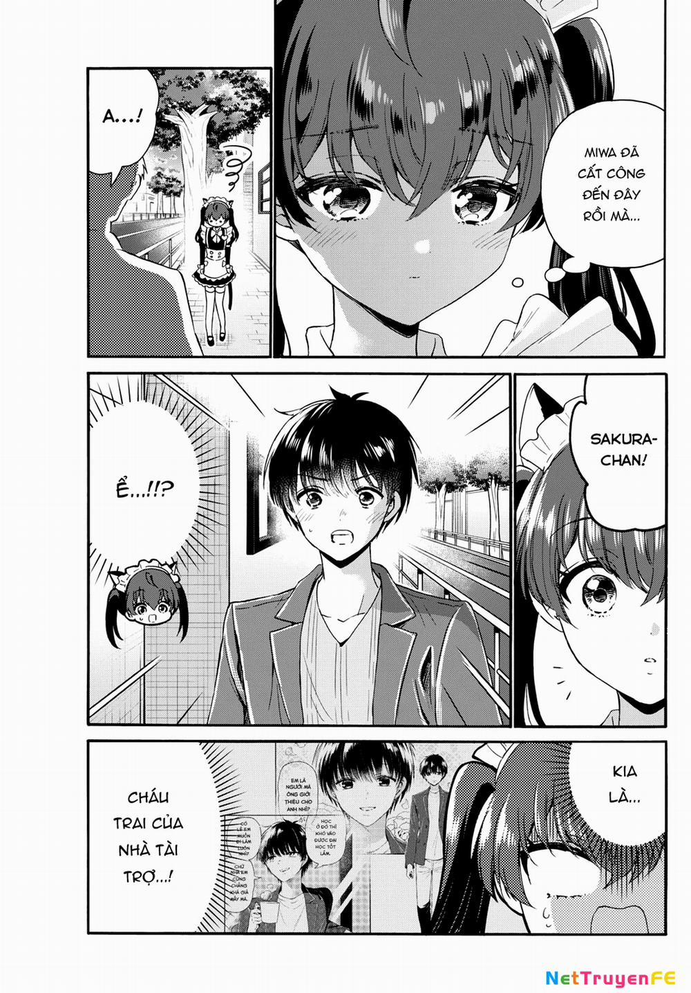 Ba Chị Em Nhà Mikadono Dễ Đối Phó Thật Đấy 135 trang 9