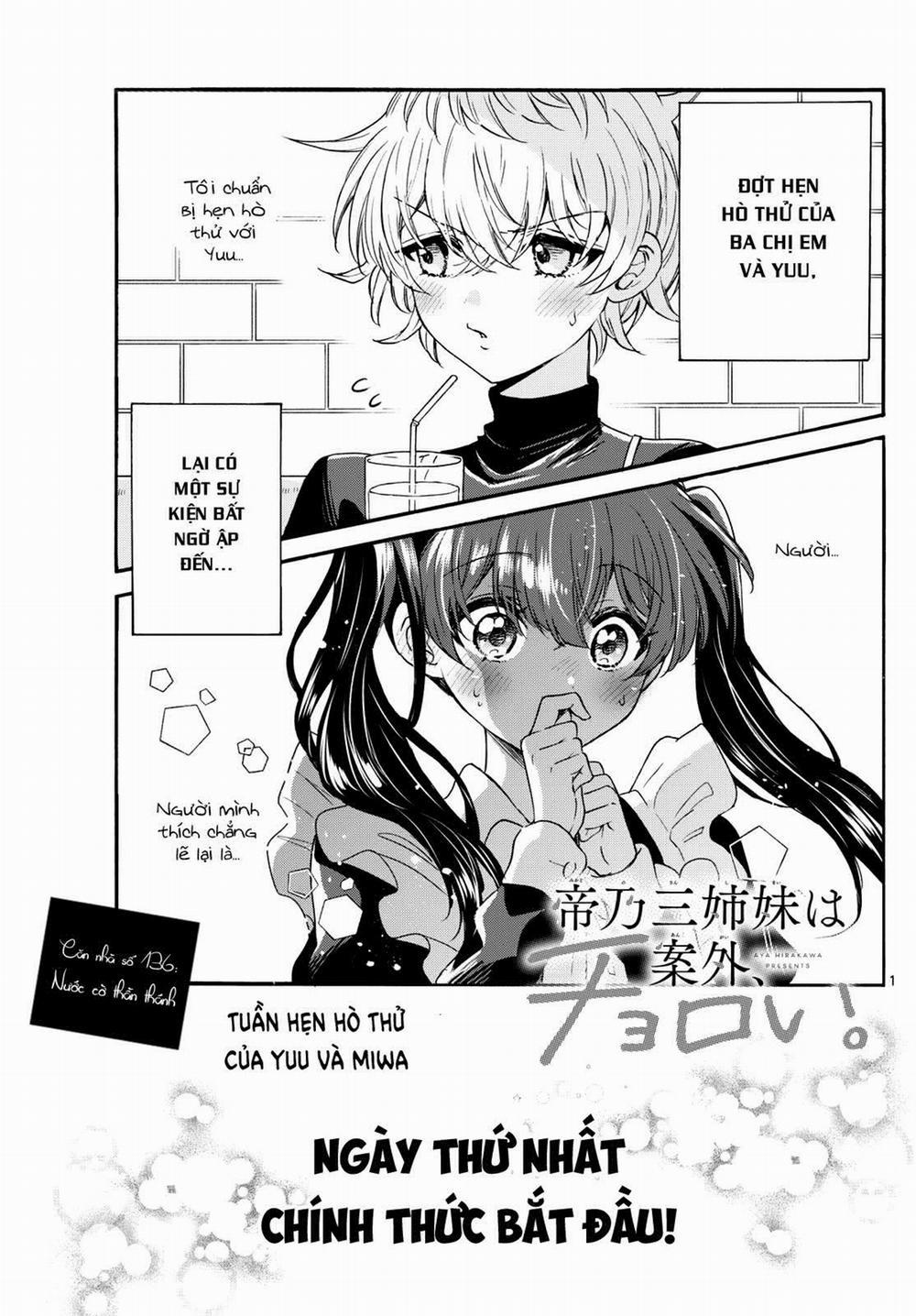 Ba Chị Em Nhà Mikadono Dễ Đối Phó Thật Đấy 136 trang 1