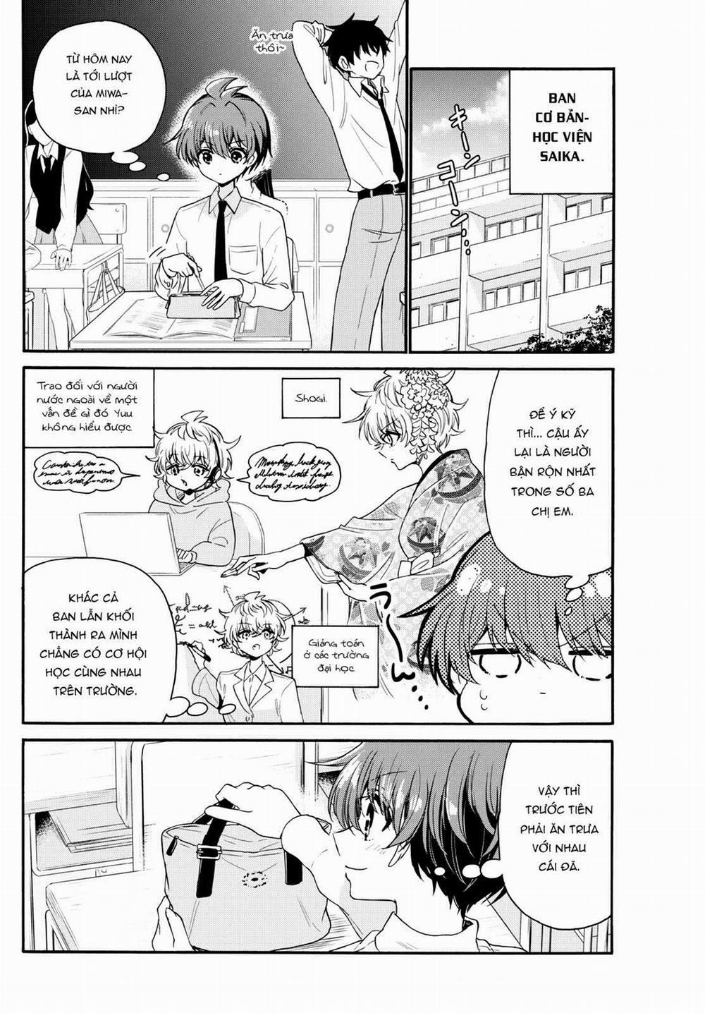 Ba Chị Em Nhà Mikadono Dễ Đối Phó Thật Đấy 136 trang 2