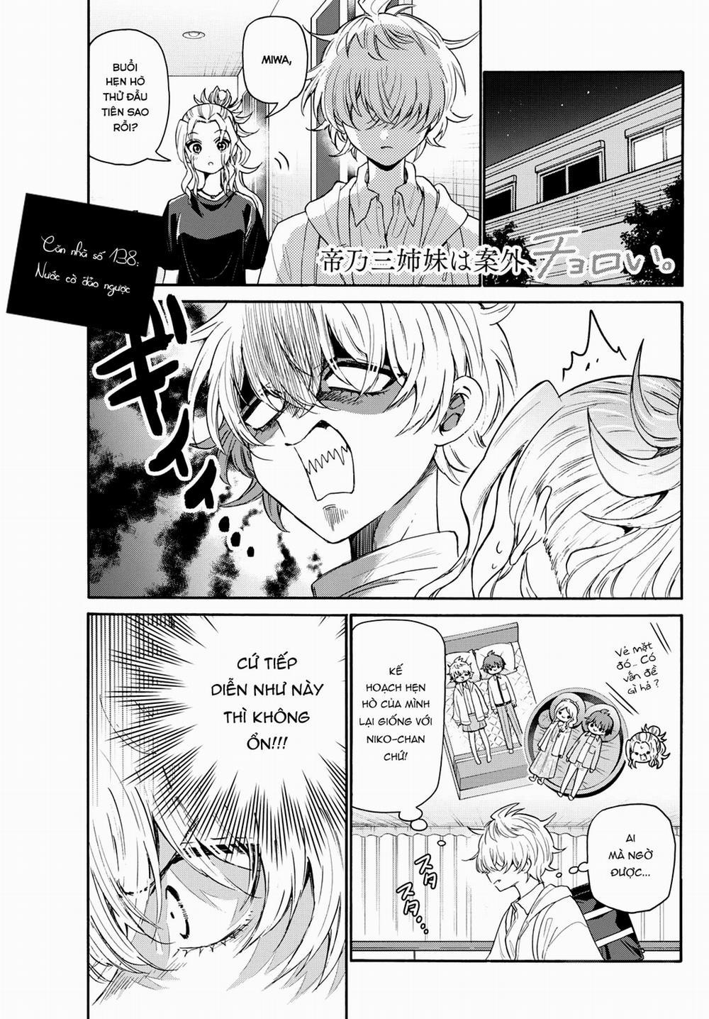 Ba Chị Em Nhà Mikadono Dễ Đối Phó Thật Đấy 138 trang 1