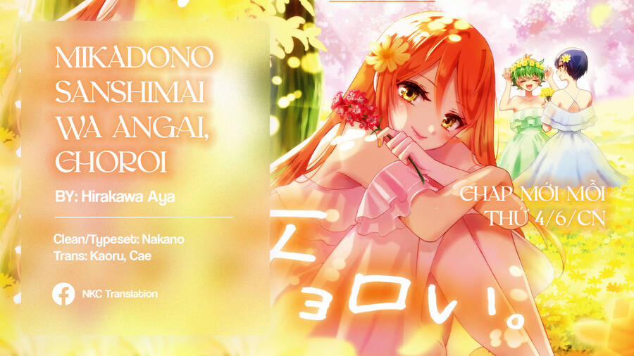 Ba Chị Em Nhà Mikadono Dễ Đối Phó Thật Đấy 14 trang 0